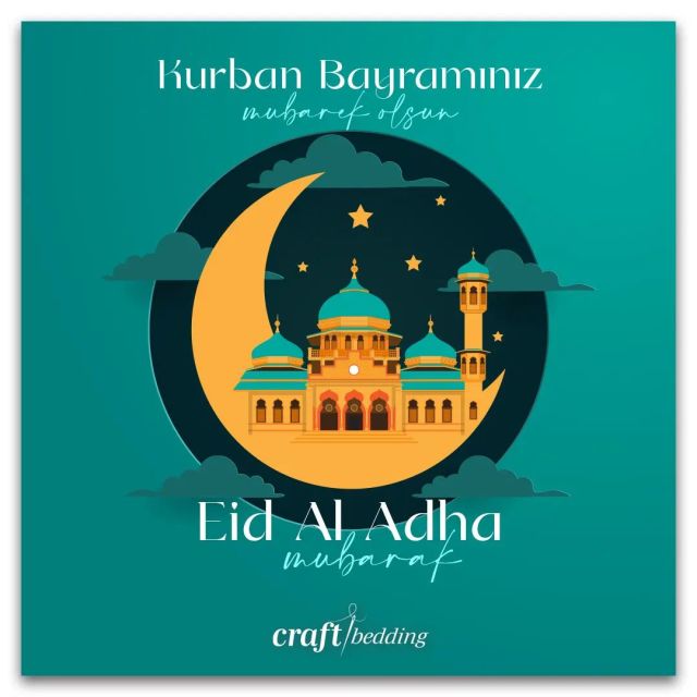 Sevdiklerinizle nice güzel bayramlar geçirmeniz temennisiyle... Bayramınız Mubarek olsun.

#eidmubarak #eidaladha #kurbanbayramı